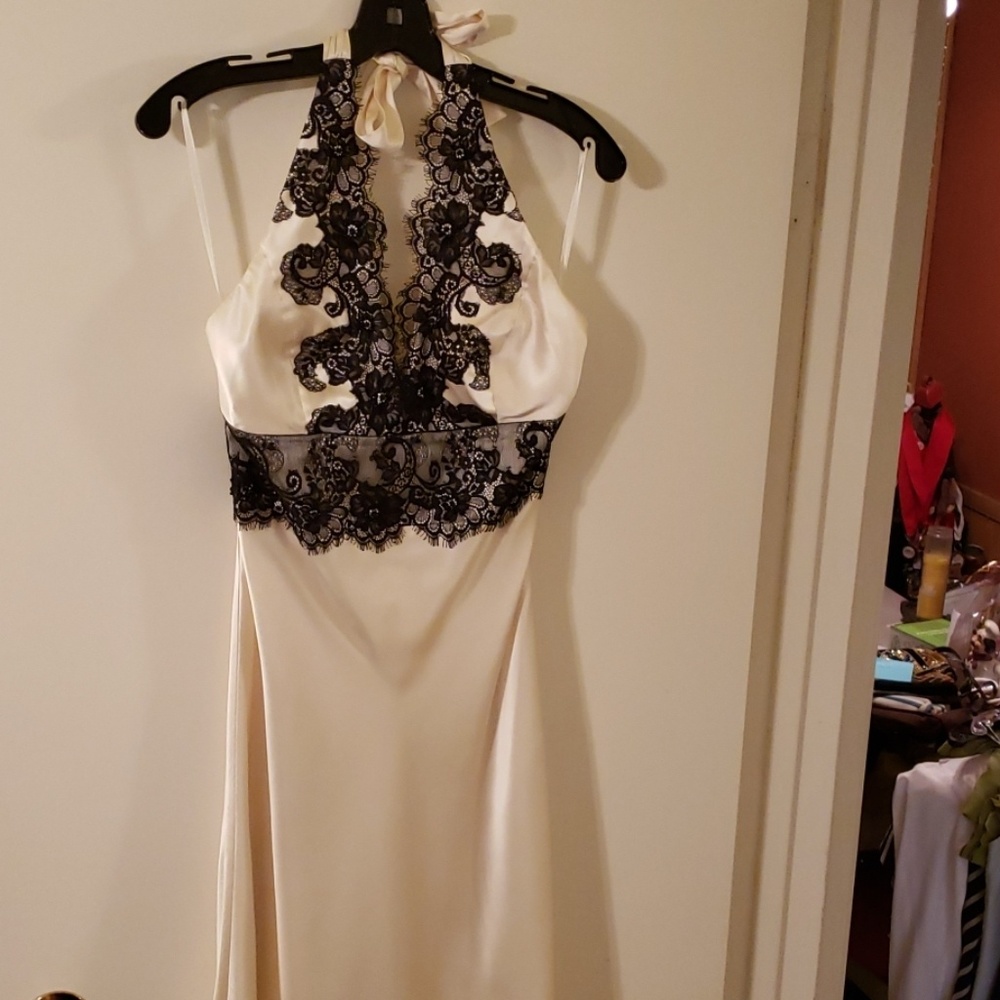 White House Black Market Halter dress